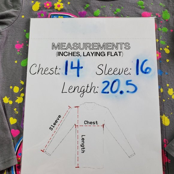 Danskin & Dream Girl Graphic Shirts, Size 10-12 - Picture 12 of 14